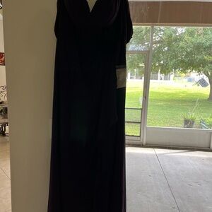 Elegant Purple Women's Dress